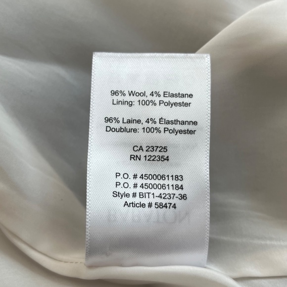 Babaton from Aritizia size 2 wool jacket - Picture 10 of 10